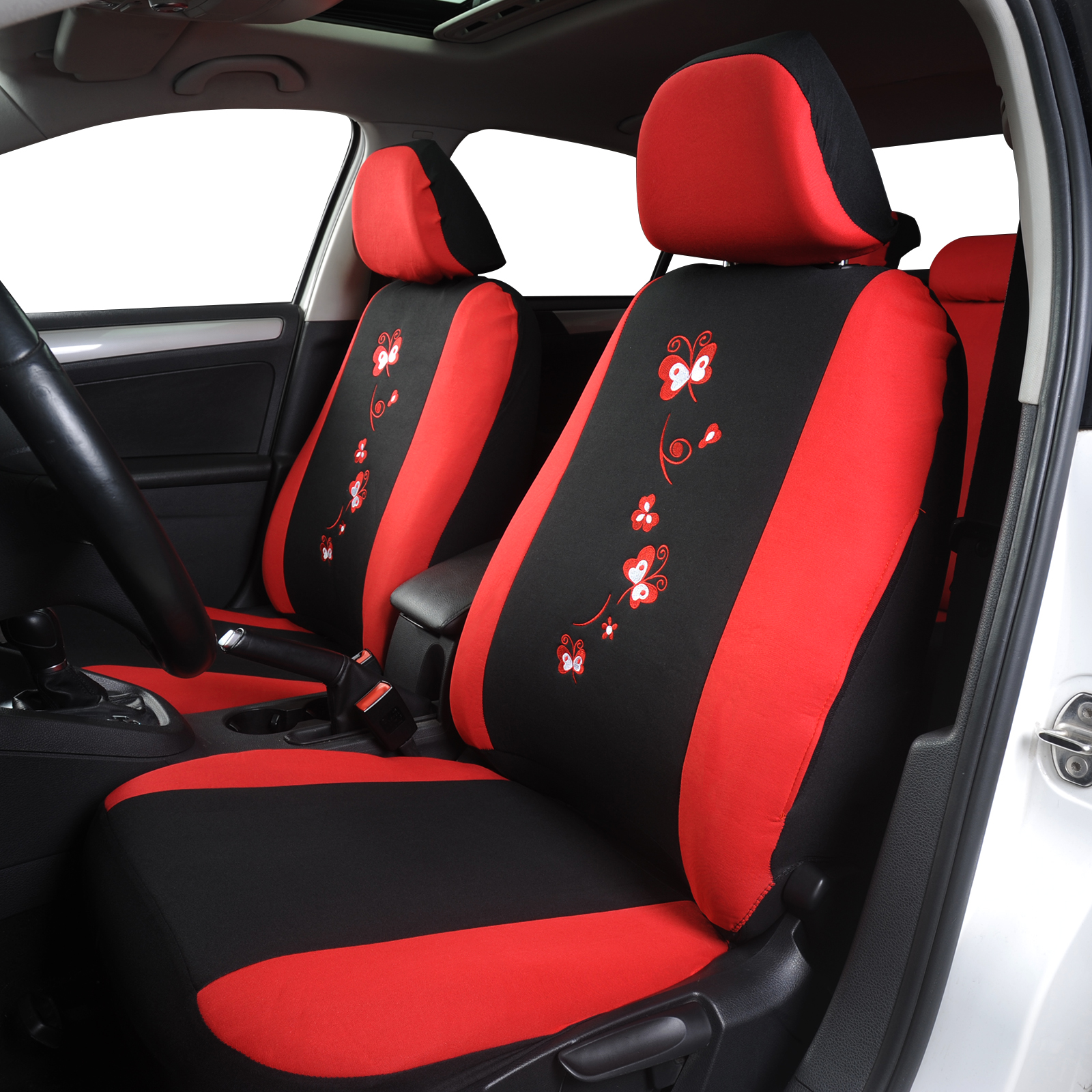 Udpomb Luxus Universal Leather autositzbezüge, 5-Sitzer